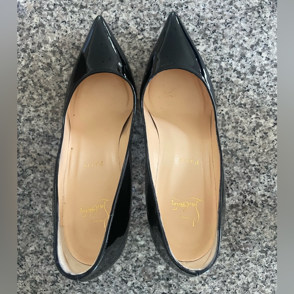 Christian louboutin black heels